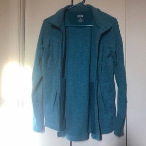 Turquoise Fleece Jacket